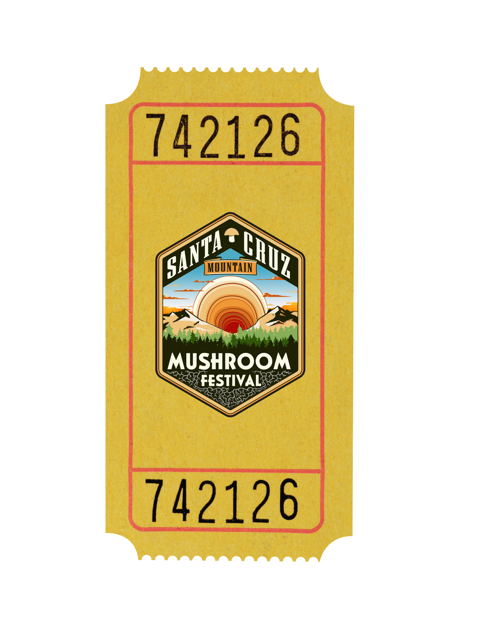 1 Day Pass Sunday Santa Cruz Mountain Mushroom Festival SCMMF