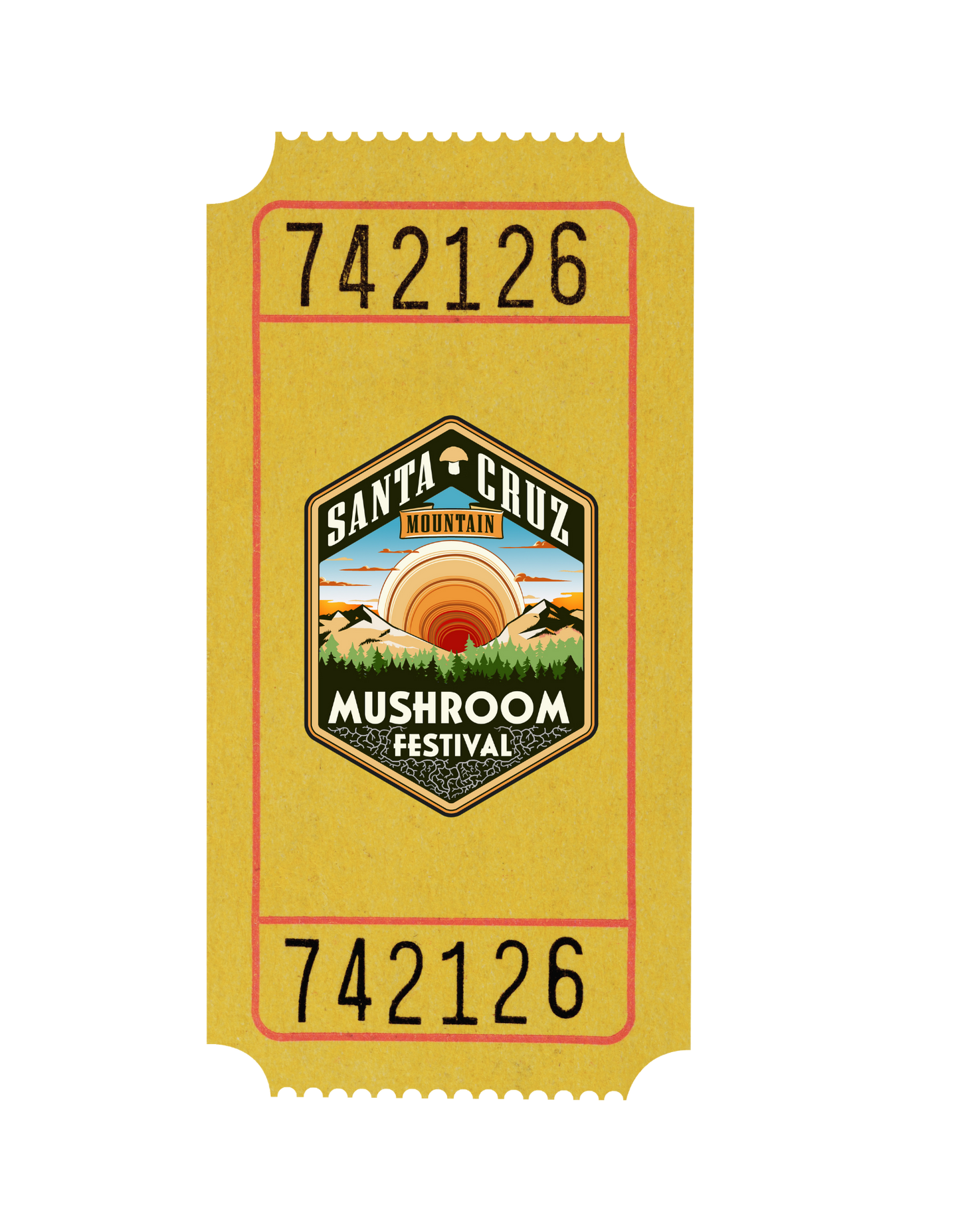 1 Day Pass - Sunday - Santa Cruz Mountain Mushroom Festival 2025